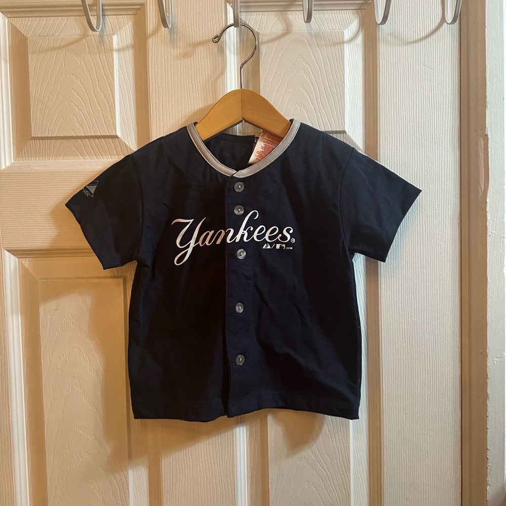 Yankees Kids Navy Shirt